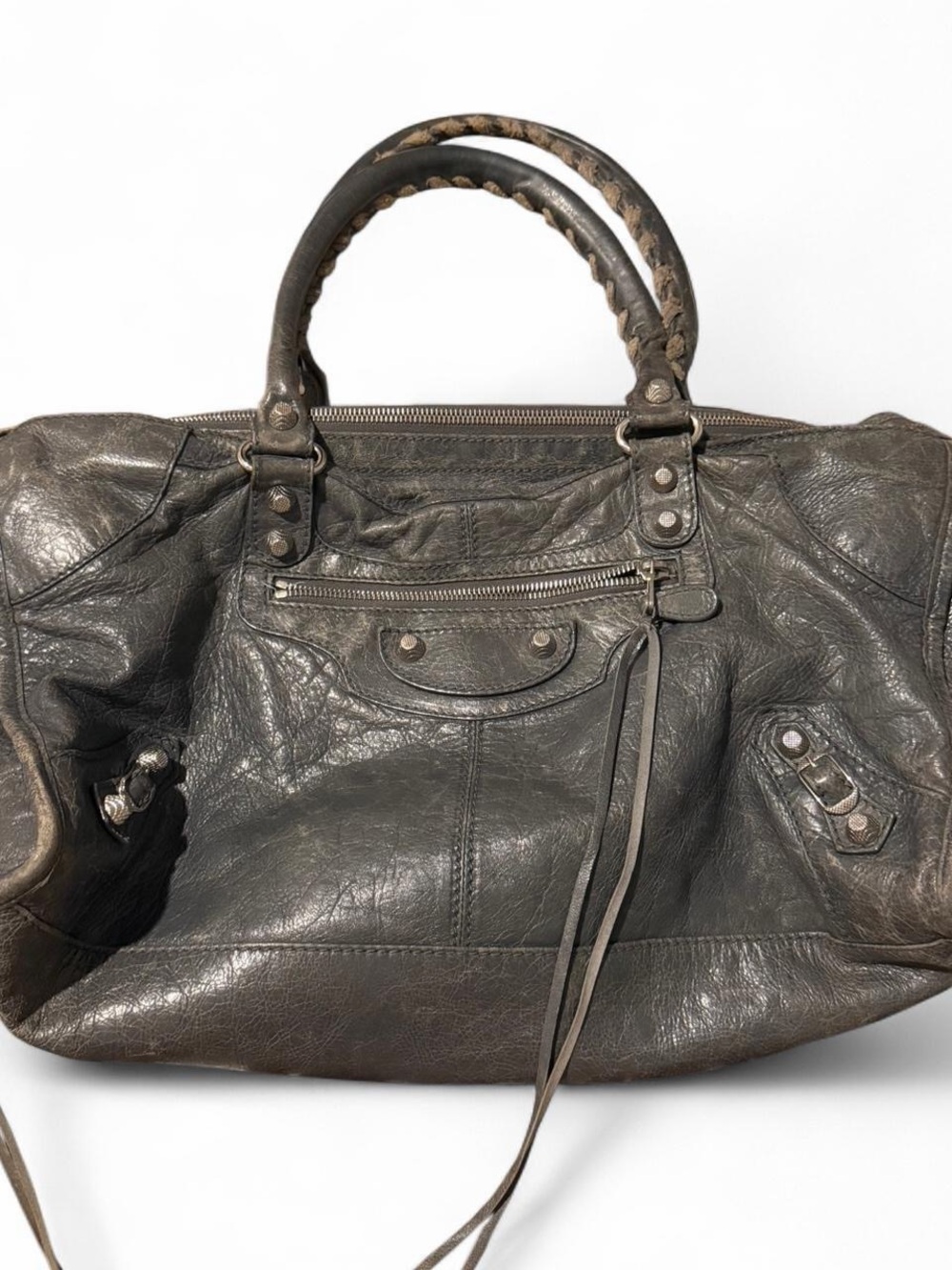 Balenciaga Grey Part Time Bag